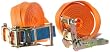 Braun 1000-1-600/VE2 Spanngurt 2000 daN, einteilig, Farbe orange, 6 m L�nge, 35 mm Bandbreite, mit Ratsche