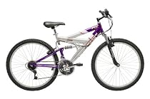 Emmelle Amazon 21-speed Alloy Full-Suspension Cycle 18" Frame