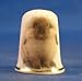 Porcelain China Thimble -- Lion Head Rabbit