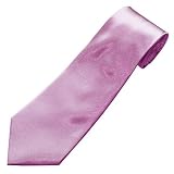 Plain Lilac Men's Tie