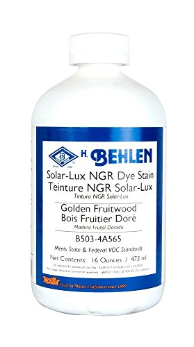 Solar-Lux NGR Dye Stain -Golden Fruitwood