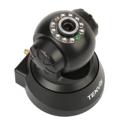 Tenvis Mini JPT3815W Wireless WiFi 2 Way Audio 10 LED Night Vision IP Camera 300k pixels 2- way audio Built-in Microphone Built-in Speaker Tenvis Mini JPT3815W Wireless WiFi 2 Way Audio 10 LED Night Vision IP Camera 300k pixels 2- way audio Built-in Microphone Built-in Speaker