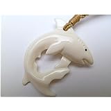MAORIBONESHARKMANOFISHHOOKNECKLACE