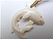 MAORI BONE SHARK MANO FISH HOOK NECKLACE