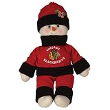 Chicago Blackhawks Plush Snowflake Friends Snowman
