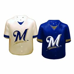 MLB Milwaukee Brewers Gameday Salt and Pepper Shaker