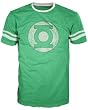 Mens DC Comics Green Lantern Football-style T-shirt