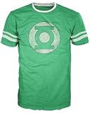 Mens DC Comics Green Lantern Football-style T-shirt