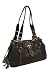 Piel Studded Satchel (Chocolate)