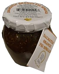 Dried Fig and Orange Jam (Dalmatia) 240g round jar