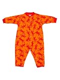Boys Girls Rompers with Orange Lizards