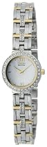 Citizen Women's Eco-Drive Silhouette Crystal Watch #EW9124-55D