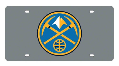 Denver Nuggets License Plate Laser Tag