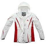 COX SWAIN TITANIUM Damen Multifunktionsjacke ASPEN, Farbe: White/Red, Größe: M