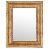 Alpine Art & Mirror Mirrors 30 In. X 36 In. Lorrain Cherry With Gold Beads Wall (850104004769)