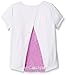 Dream Star Girls' Little Open Back Top W. Lace/Stone Applique