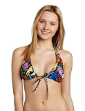 Bikini Lab Juniors Fly Away Jeweled T-Back Tall Triangle Swimwear
