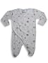Bambolino - Newborn Baby Girls Long Sleeved Footed Coverall, White, Multi