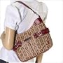 Etienne Aigner Regal Signature Collection Purse - Single Handle - Red Plum Logo FARPL