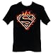 Search : Superman Flame Logo Mens T-Shirt