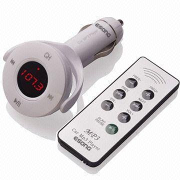 Childrens Toyshop  Electronics : Solocar USB Flash Memory MP3 Modulator / Player Supports External Audio Player (MP3 Players, CD and VCD Players) With Remote Control - White