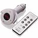 TeckNet FM30A USB Flash Memory MP3 Modulator / Player Supports External Audio Player (MP3 Players, CD and VCD Players) With Remote Control - White