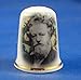 Porcelain China Collectable Thimble - William Morris Designer with Free Gift Box