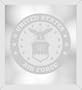 United States Air Force Beveled Wall Mirror