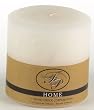 3"x3" Unscented Textured Pillar, Antique White