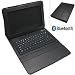 Bluetooth Keyboard with Folding Leather Cover Case and Stand for Samsung Galaxy Tab 10.1" P1000 / P7500 / P7510