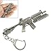 Flint Gray Grenade Launcher M4 Carbine Design Pendant Metal Keyring