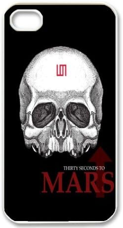 Iphone 4/4s Slim Fit Back Case Rock Band 30 Seconds To Mars
