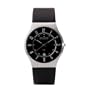 Skagen Herren-Armbanduhr XL Analog Quarz Leder 233XXLSLB