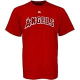 Los Angeles Angels of Anaheim Majestic Wordmark Youth T-Shirt