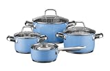 ELO 45920 Classic Color 7-Piece Cookware Set - Blue Sky
