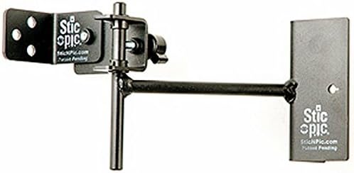 Stick-N-Pic Strap-On Tree Mount Black