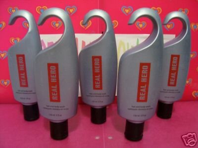 (5) Avon Real Hero Hair and Body Wash for Men