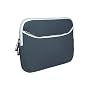 Dell Inspiron Mini (10.1") Black Protective Laptop / Netbook Sleeve with Dual Zipper Pouch