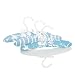 Elegant Baby Nest Collection Hangers, 3-Pack in Blue