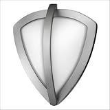 Atlantis Titanium Diamond 14 High Outdoor Wall Light