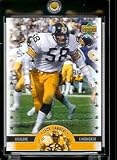 2005 Upper Deck Legends Jack Lambert Pittsburgh Steelers Football Card #72 - Mint Condition - In Protective Display Case !!