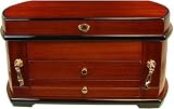 Sapeli Wood Curved Chest