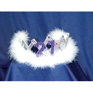 flashing 21st birthday tiara