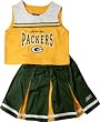 Green Bay Packers Girl's 7-16 2-Pc Cheerleader Jumper
