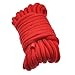 W&B Lion Japanese Bondage Rope,Sex Toy for Lover Couple Adult (Red)