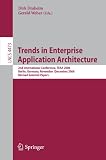 Trends in Enterprise Application Architecture: 2nd International Conference, TEAA 2006, Berlin, Germany, November 29 - Dezember 1, 2006, Revised Selcted ... Applications, incl. Internet/Web, and HCI)