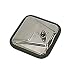 SQUARE MIRROR HEAD, STAINLESS, 55-86 CJ