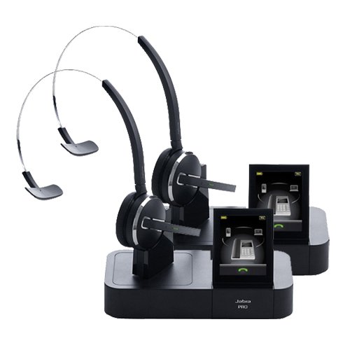 Jabra PRO 9470 Mono Wireless Headset with Touchscreen for Deskphone