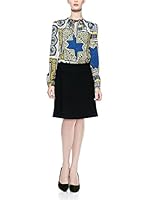 Love Moschino Vestido (Negro / Multicolor)