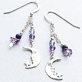 XVIII The Moon Sterling Silver Earrings
